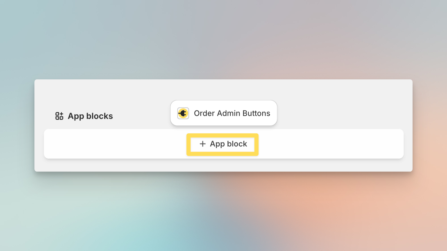 Zapier webhook setup for Shopify in Shopify admin