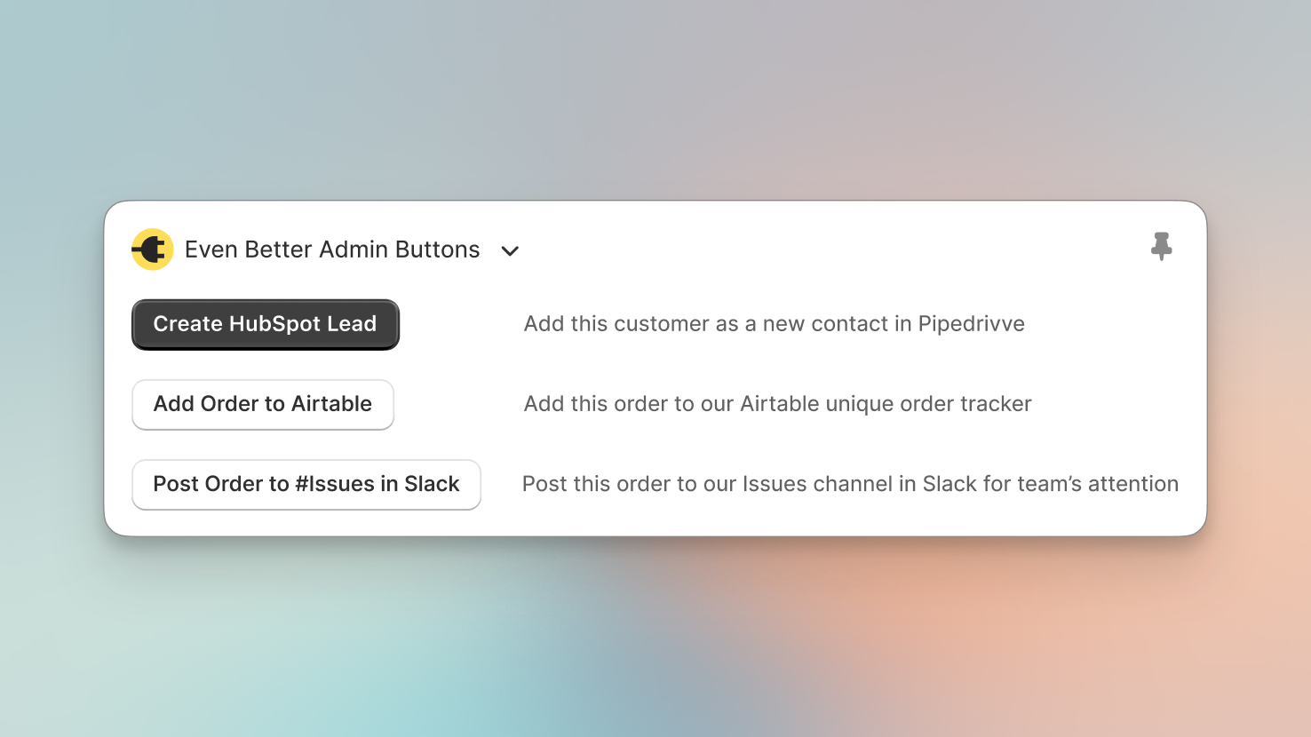 Webhook basics in Shopify admin