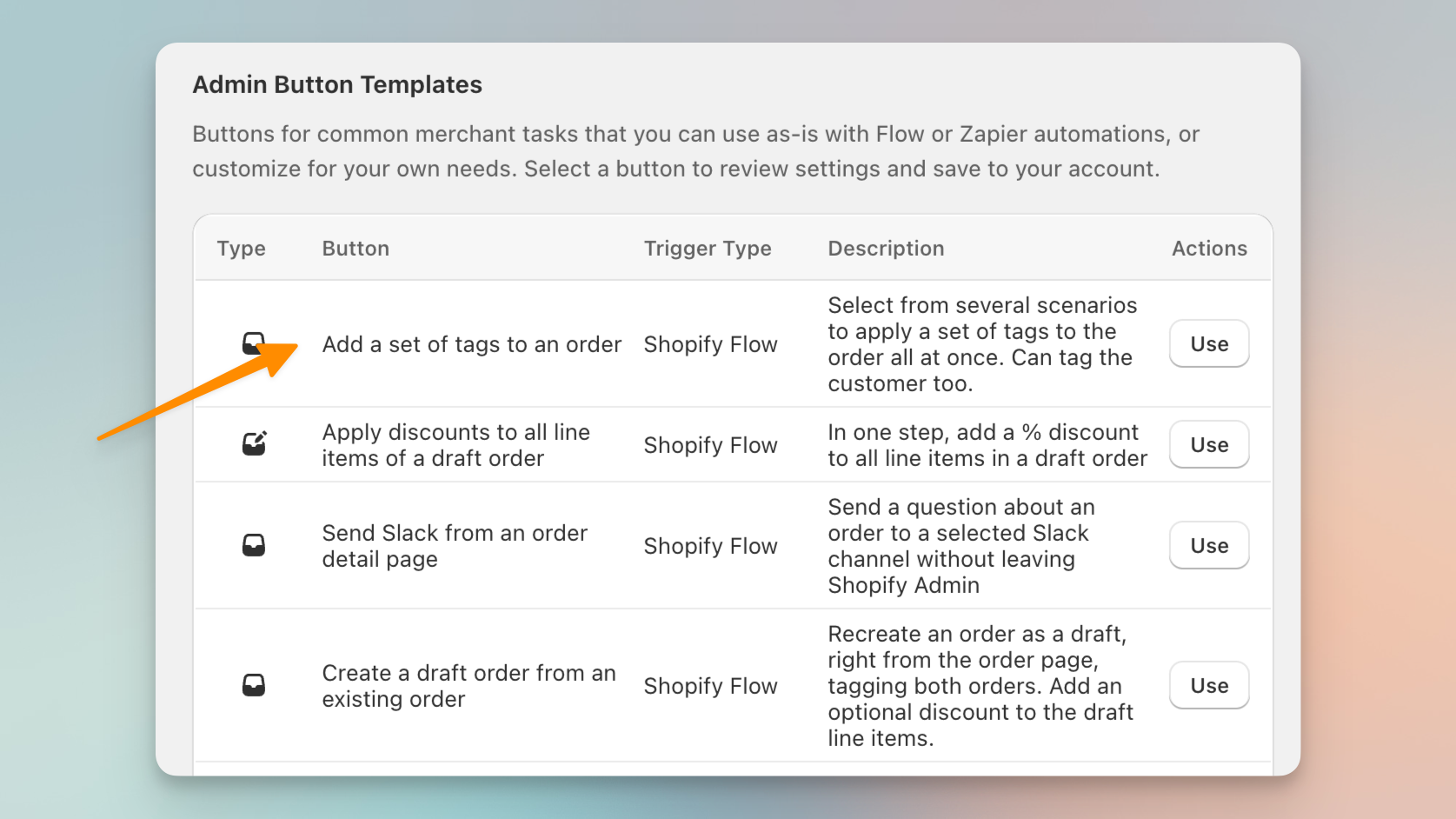 Adding multiple tags to a Shopify order in Shopify admin